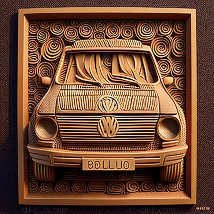 3D мадэль Volkswagen Golf I (STL)